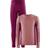 Craft Junior Core Dry Baselayer Set Coral-Roxo