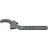 Stahlwille 44010002 12910 Adjustable Hook Spanner, 2 Hook Wrench