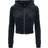 Urban Classics Ladies Ladies Short Velvet Zip Hoody