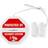 Nedis Slank glasbrudsalarm Indbygget sirene