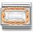 Nomination Classic Rose Faceted Baguette CZ Charm
