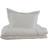 Borås Cotton Bäddset Lux 220x230 Vit/Beige Påslakan Beige, Vit (230x220cm)