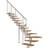 Dolle Dubai Kvartsvingstrappe Hvid 221-273 cm