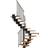 Dolle Dubai Halvsving Sort 9005-CLASSIC III 289-357 cm