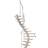 Dolle Frankfurt Halvsving Pearl Grey-STYLE 6-Hvidolieret Eg-65-13 259 - 301 cm