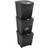 vidaXL stabelbare affaldsspande 3 stk. 75 l 36L