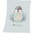 Baby Best Babybest Pingvin Fleece tæppe 75 x 100 cm