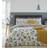 Catherine Lansfield Retro Circles Duvet Cover Green, Grey, White, Yellow (200x)