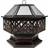 Gardenkraft 19599 Outdoor Firepit For Patios Stylish Bronze