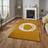 Think Rugs 120x170cm Modern Elements EL1095 Yellow