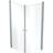 Ifö Bruseafsk Showerama 90x90cm 900x900x2000mm