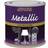 Rust-Oleum 250ml Metallic Toy-Safe Paint Wood Paint Silver 0.25L