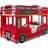 Vipack London Bus Våningssäng 90x200cm