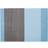 Tica Copenhagen Stripes Horizontal løber Grå, Blå