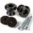 Dunlop 2PSLS033BK Straplok Dual Design Button Set