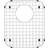Blanco 515297 Stainless Steel Basin Rack Stellar Sink 441023