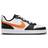Nike Court Borough Low 2 GS - White/Black/Dark Smoke Grey/Total Orange