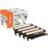 Peach Lasertoner MultiPack - Sort/Blå/Gul