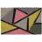 JVL Eco-Friendly Abstract Grey, Brown, Yellow, Pink
