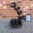 MonsterShop Water Feature Fountain Solar Cascade