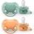 Philips Avent Ultra Soft Soother 0-6m 2-pack Green/Orange