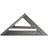 Faithfull FAICSQUICK Quick & Easy Aluminium Roofing Square 180mm Carpenter's Square