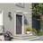 Palram White Lyra Twinwall Polycarbonate Door Canopy White 905