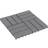 vidaXL Terrassefliser 10 stk. 30 x 30 cm massivt akacietræ gråvasket