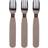 Filibabba Silicone Forks 3-pack Warm Grey
