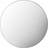 Gallery Direct Crossland Grove Thorpe Round Silver Wall Mirror