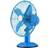 Premier Housewares Blue Desk Fan