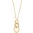 Nordahl Andersen Joanli Nor Kitnor Necklace - Gold/Transparent