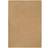 vidaXL gulvtæppe 160x230 jute naturfarvet Brun, Naturfarvet cm