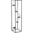 Dkd Home Decor Lyseholder Krystal Jern Lysestage