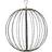 Nordic Winter Ball 320 LED Black Julbelysning