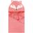 Hudson Baby Miss Fox Hooded Bath Towel In Pink Pink Hooded Towel