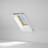 Velux Smyginklädnad Lsc Ck06 2000 Aluminium Takfönster 3-glasfönster Höjd 98cm