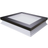 Fakro DXF DU6 80CC02 PVC, Aluminium Ovenlysvindue Vindue med 3-lags glas 60x90cm