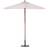 Furniturebox Modern Outdoor Garden Market Parasol Light