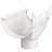 Plastmo Expansionstappstycke125 mm/75 mm vit