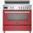 Bertazzoni PRO95I1EROT Rød