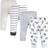 Hudson Baby Pants & Leggings 4-pack - Neutral Safari (10125679)