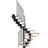 Dolle Dubai Halvsving Sort 9005-CLASSIC III 204-252 cm