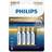 Philips Premium Alkaline AAA 4-pack