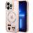 Karl Lagerfeld iPhone 14 Pro Max Cover & Choupette MagSafe Lyserød