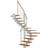 Dolle Dubai Halvsving Hvid 9016-DESIGN 289-357 cm