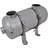 vidaXL Varmeveksler til pool 355 x 134 mm 40 kW