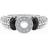 Lagos Ceramic Diamond Circle Ring