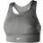 Nike Swoosh Support Longline Bra - Grey