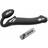 Strap-on-Me Vibrating Bendable Strap On Black L